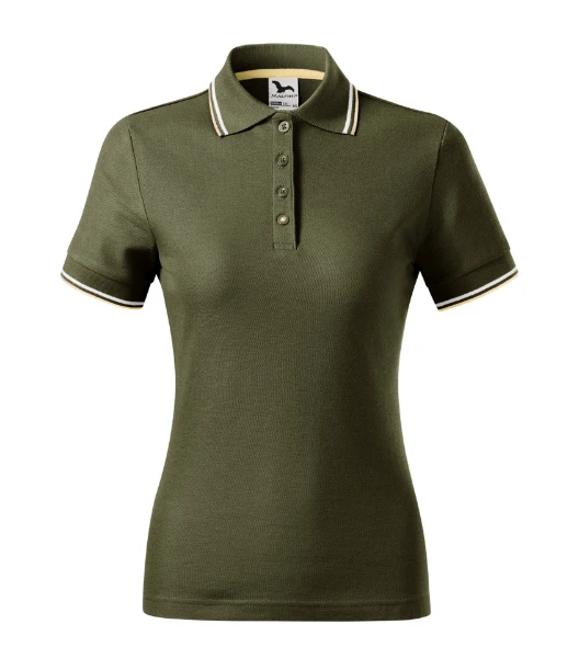 69_A_Woman's Polo T-shirt Focus