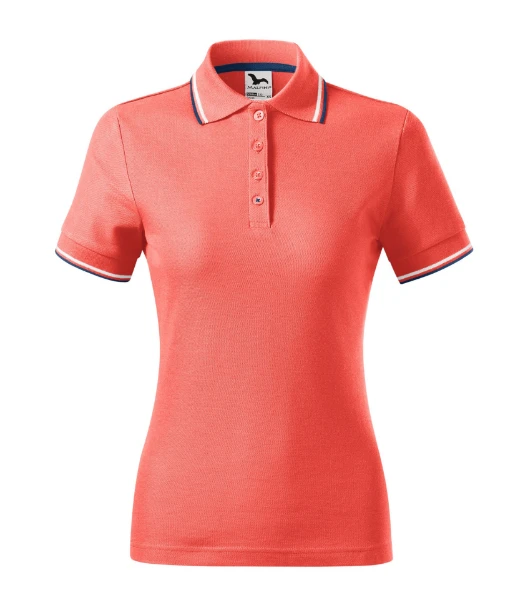 A1_A_Woman's Polo T-shirt Focus