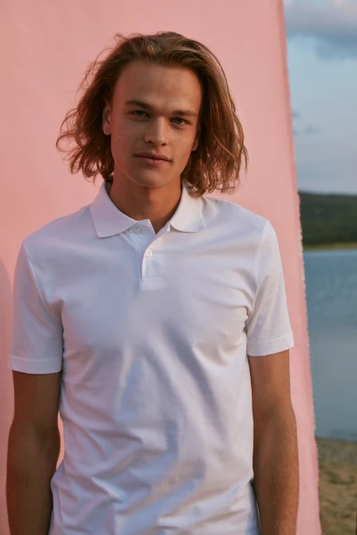 Man's Polo T-shirt Sigle J.
